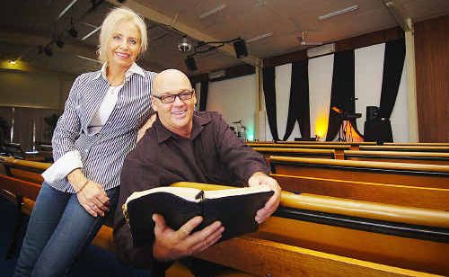 Pastor Stephen and Ngari Jobe at the Maryborough City Church. Pastor Stephen and Ngari Jobe at the Maryborough City Church.